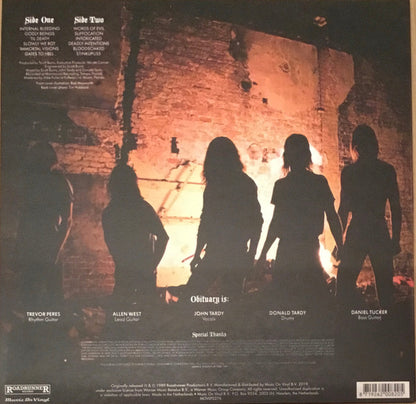 Obituary : Slowly We Rot (LP, Album, RE, 180)