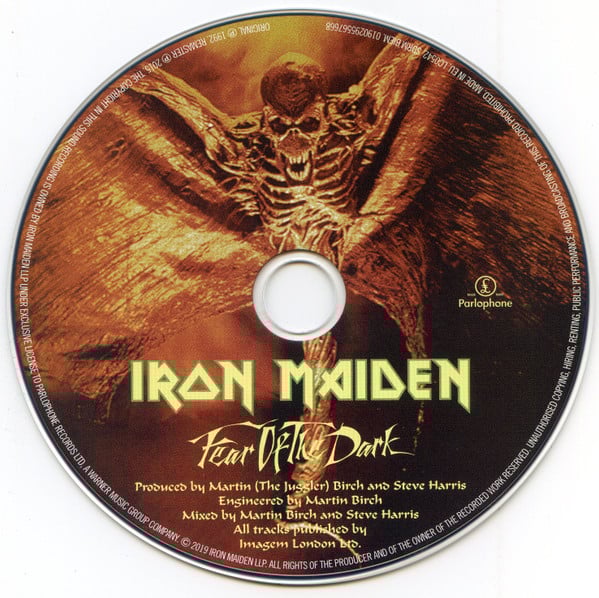 Iron Maiden : Fear Of The Dark (CD, Album, RE, RM)