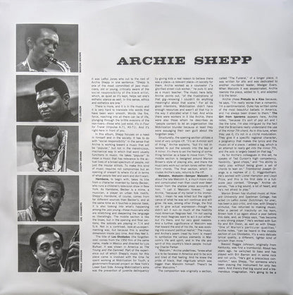 Archie Shepp : Fire Music (LP, Album, RE, 180)
