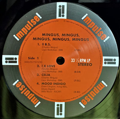 Charles Mingus : Mingus Mingus Mingus Mingus Mingus (LP, Album, RE)