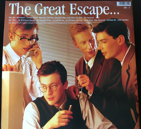 Blur : The Great Escape (2xLP, Album, RE, RM, RP)