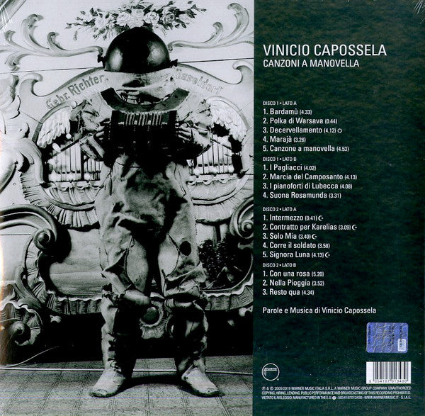 Vinicio Capossela : Canzoni A Manovella (2xLP, Album, RM, Gat)