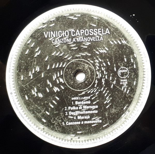 Vinicio Capossela : Canzoni A Manovella (2xLP, Album, RM, Gat)