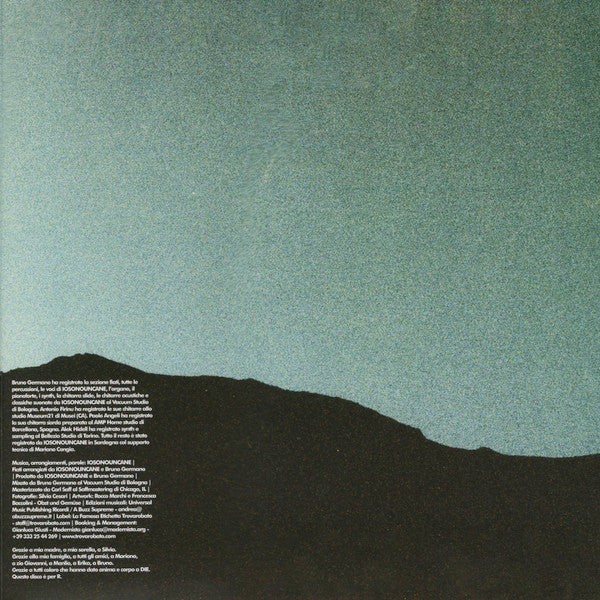 IOSONOUNCANE : DIE (LP, Album, RP, Gat)