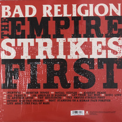 Bad Religion : The Empire Strikes First (LP, Album, RE)