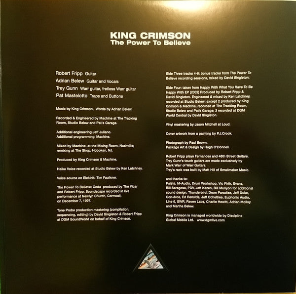 King Crimson : The Power To Believe (2xLP, Album, RE, RM, 200)