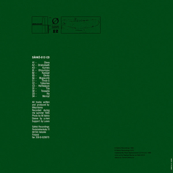 Ø : Olento (2xLP, Album, RE)