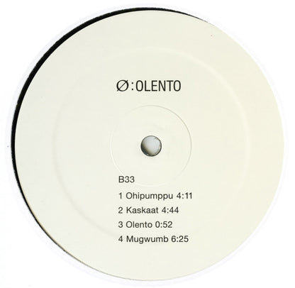 Ø : Olento (2xLP, Album, RE)