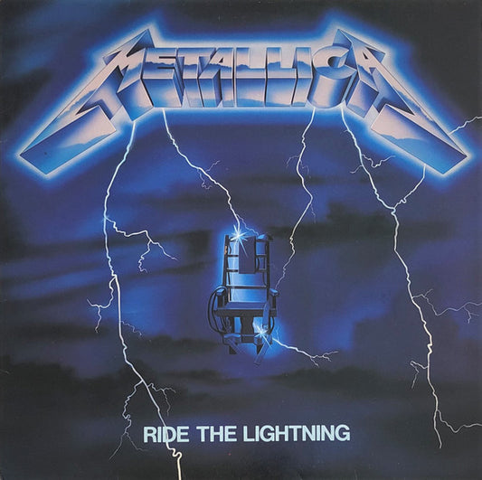 Metallica : Ride The Lightning (LP, Album, RE, DMM)