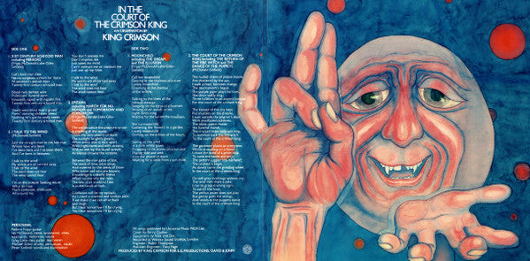 King Crimson : In The Court Of The Crimson King (An Observation By King Crimson) (LP, RE, RM + LP + Album, 50t)