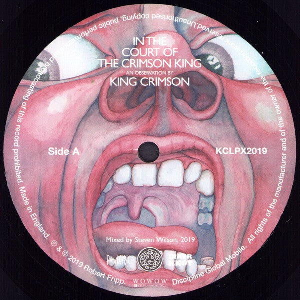 King Crimson : In The Court Of The Crimson King (An Observation By King Crimson) (LP, RE, RM + LP + Album, 50t)