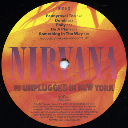 Nirvana : MTV Unplugged In New York (2xLP, Album, RE, 25t)