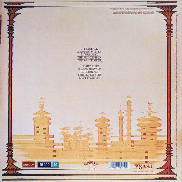 Camel : Mirage (LP, Album, RE, 200)