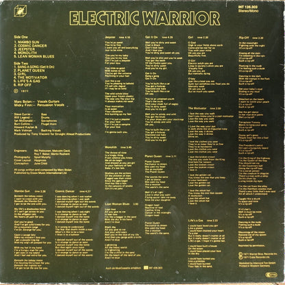 T. Rex : Electric Warrior (LP, Album)