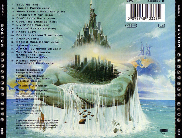 Boston : Greatest Hits (CD, Comp, RM)