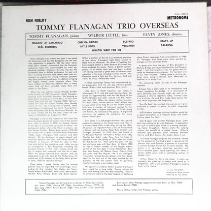 Tommy Flanagan Trio : Overseas (LP, Album, Mono, RE)