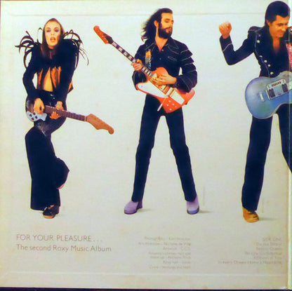 Roxy Music : For Your Pleasure (LP, Album, RE, Gat)