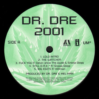 Dr. Dre : 2001 (2xLP, Album, RE, Unc)