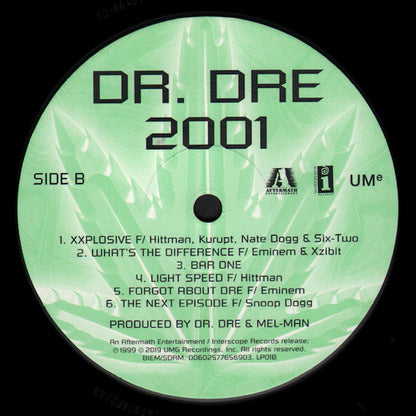 Dr. Dre : 2001 (2xLP, Album, RE, Unc)