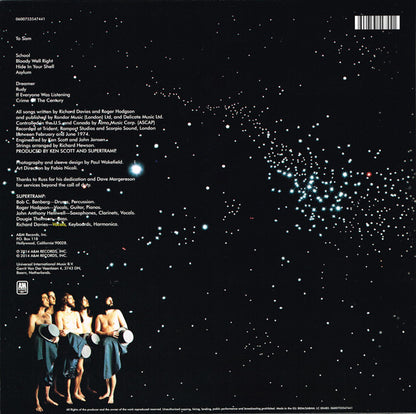 Supertramp : Crime Of The Century (LP, Album, RE, RP, 180)