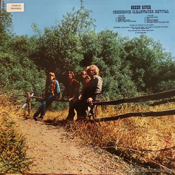 Creedence Clearwater Revival : Green River (LP, Album, RE, RM, 180)