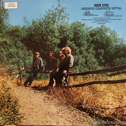 Creedence Clearwater Revival : Green River (LP, Album, RE, RM, 180)