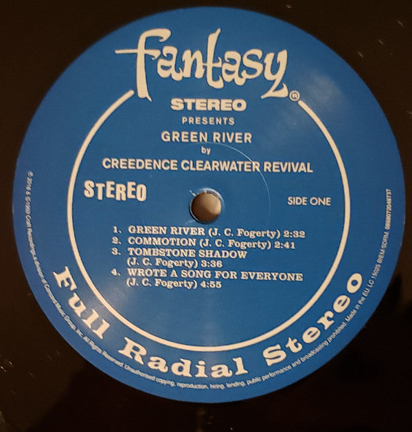 Creedence Clearwater Revival : Green River (LP, Album, RE, RM, 180)
