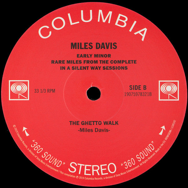 Miles Davis : Early Minor (Rare Miles From The Complete In A Silent Way Sessions) (LP, RSD, Comp)