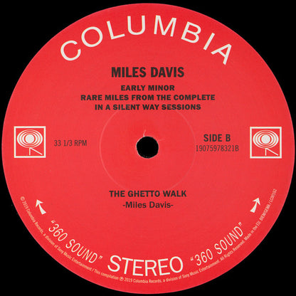 Miles Davis : Early Minor (Rare Miles From The Complete In A Silent Way Sessions) (LP, RSD, Comp)