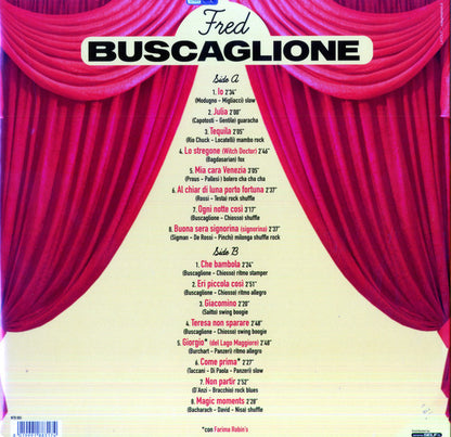 Fred Buscaglione E I Suoi Asternovas : Fred Buscaglione E I Suoi Asternovas (LP, RE)