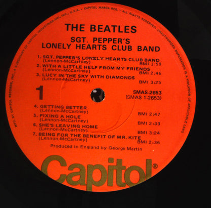 The Beatles : Sgt. Pepper's Lonely Hearts Club Band (LP, Album, RE, Gat)