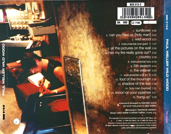 Paul Weller : Wild Wood (CD, Album, RE)