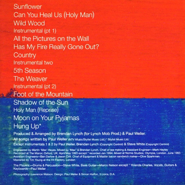 Paul Weller : Wild Wood (CD, Album, RE)