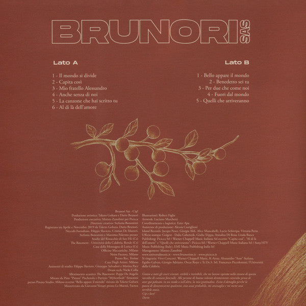 Brunori Sas : {Cip!} (LP, Album)