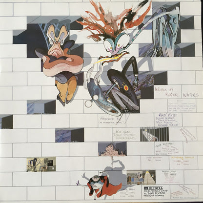 Pink Floyd : The Wall (2xLP, Album, Gat)