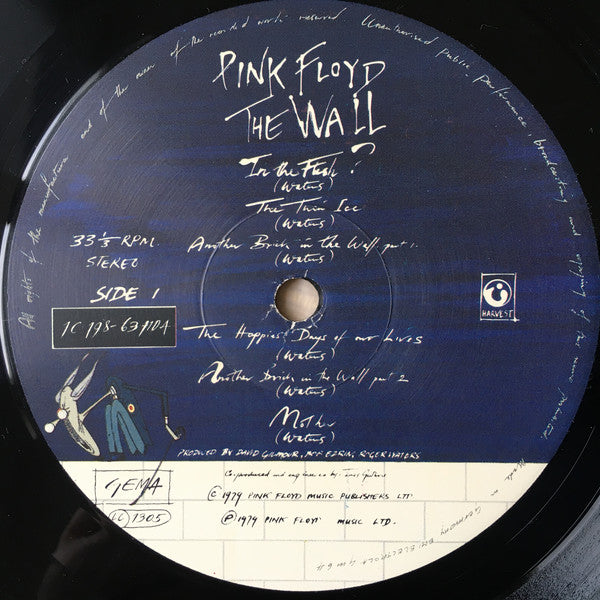 Pink Floyd : The Wall (2xLP, Album, Gat)