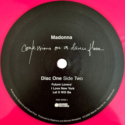 Madonna : Confessions On A Dance Floor (2xLP, Album, Ltd, RE, Pin)