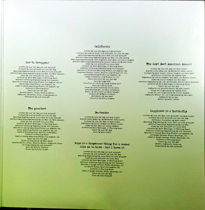 Lana Del Rey : NFR! (2xLP, Album, RE, RP)