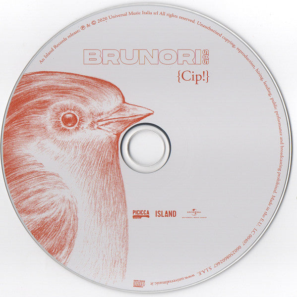 Brunori Sas : {Cip!} (CD, Album)