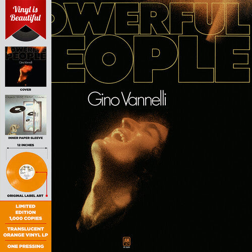 Gino Vannelli : Powerful People (LP, Album, Ltd, RE, Ora)