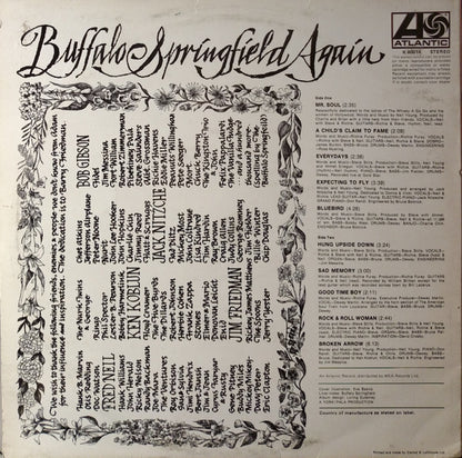 Buffalo Springfield : Buffalo Springfield Again (LP, Album, RE)