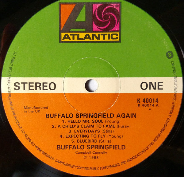 Buffalo Springfield : Buffalo Springfield Again (LP, Album, RE)