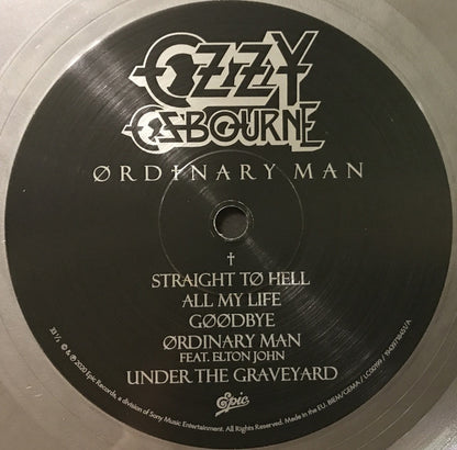 Ozzy Osbourne : Ordinary Man (LP, Album, Dlx, Sil)