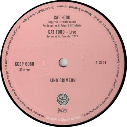 King Crimson : Cat Food / Groon (10", EP, RE, 50t)