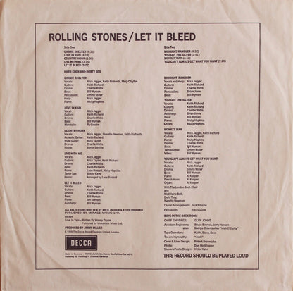 The Rolling Stones : Let It Bleed (LP, Album, Roy)