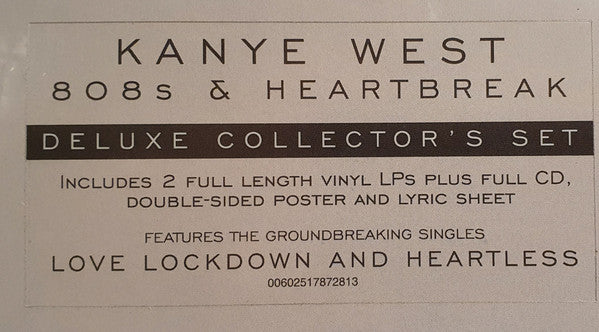 Kanye West : 808s & Heartbreak (2xLP, Album, RE + CD, Album + Dlx, RE, Tri)