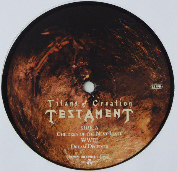 Testament (2) : Titans Of Creation (2xLP, Album)