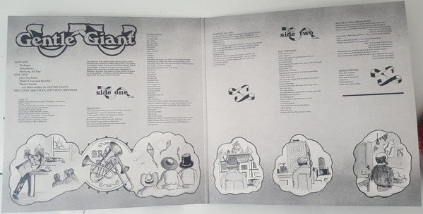 Gentle Giant : Three Friends (LP, Album, RE, Gat)