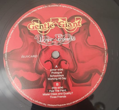 Gentle Giant : Three Friends (LP, Album, RE, Gat)