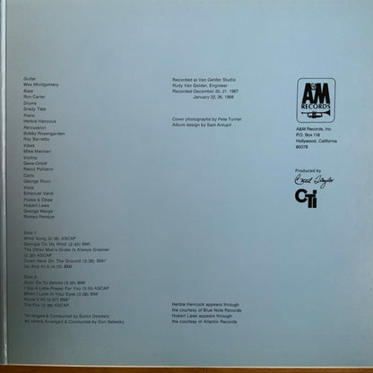Wes Montgomery : Down Here On The Ground (LP, Promo, RE, Gat)